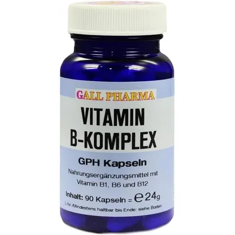 Vitamin B Komplex Gph Kapseln – 03379589 – Bild 1