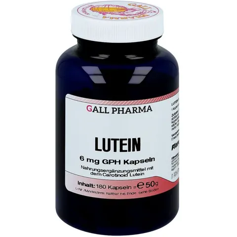 Lutein 6 mg Kapseln – 00768534 – Bild 1
