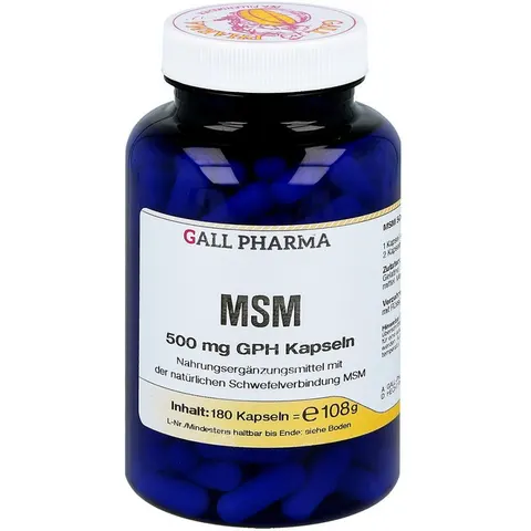 Msm 500 mg Gph Kapseln – 04411674 – Bild 1