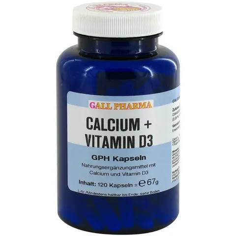 Calcium + Vitamin D3 Gph Kapseln – Bild 1