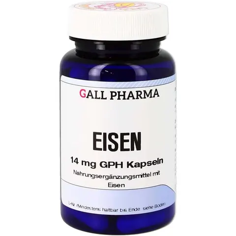 Eisen 14 mg Gph Kapseln – 04527750 – Bild 1