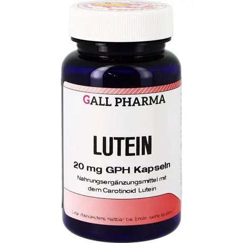 Lutein 20 mg Kapseln – 06075269 – Bild 1