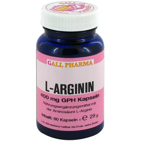 L-arginin 400 mg GPH Kapseln – Bild 1