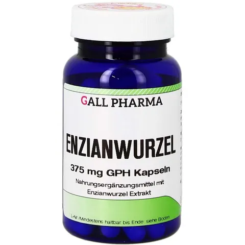 Enzianwurzel 375 mg Gph Kapseln – Bild 1