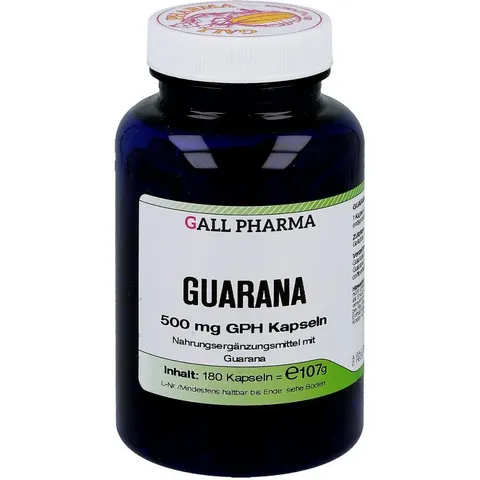 Guarana 500 mg Gph Kapseln – Bild 1