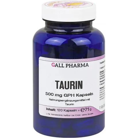 Taurin 500 mg Gph Kapseln – Bild 1