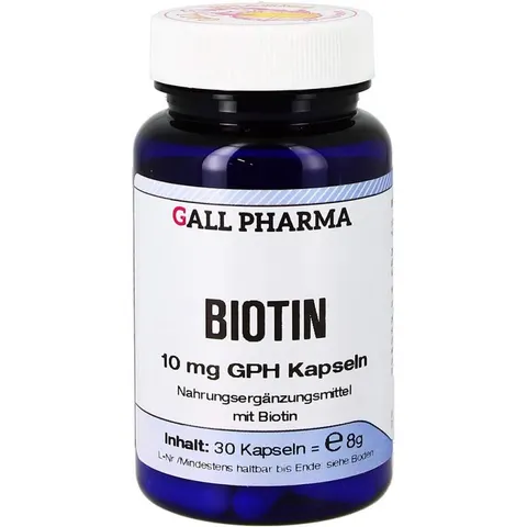 Biotin 10 mg Gph Kapseln – 13250885 – Bild 1