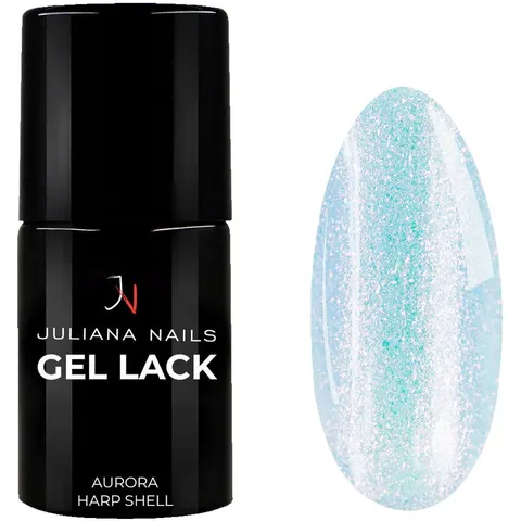 6ml Juliana Nails Gel Lack Aurora Harp Shell – immagine 1