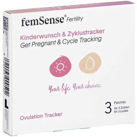 Femsense Fertility 3 St Pflaster – Bild 1