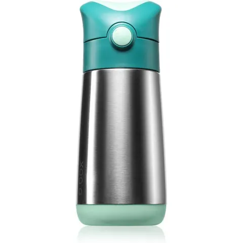 b.box Thermos Mini thermos avec paille Emerald Forest 1 pcs – image 1