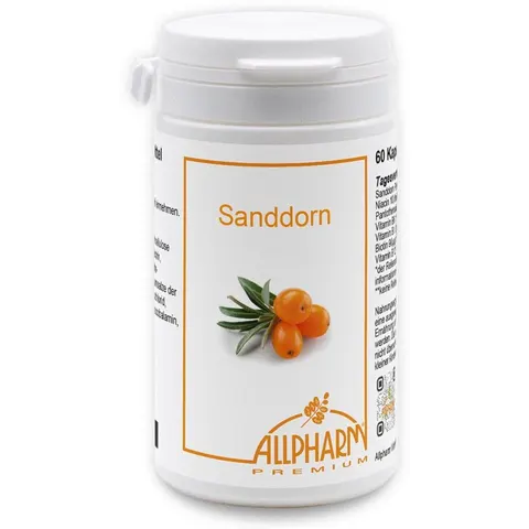 Sanddorn Allpharm Premium Kapseln – Bild 1