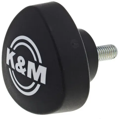 K&M Replacement Screw M8 x 38mm Noir avec logo K – image 1