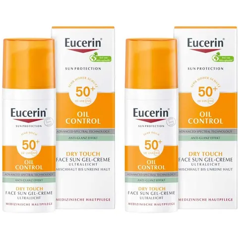 Eucerin Sun Oil Control Face Sun Gel-Creme LSF 50+ – Bild 1