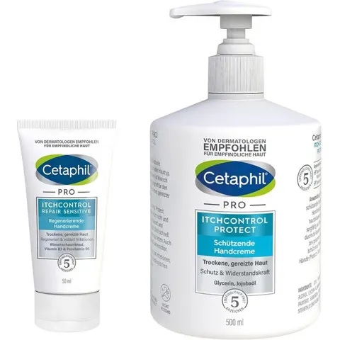 Cetaphil Pro Itchcontrol Repair Sensitive + Protect Handcreme – Bild 1