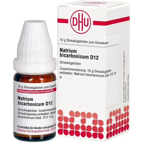 DHU Natrium Bicarbonicum D12 Globuli – Bild 1