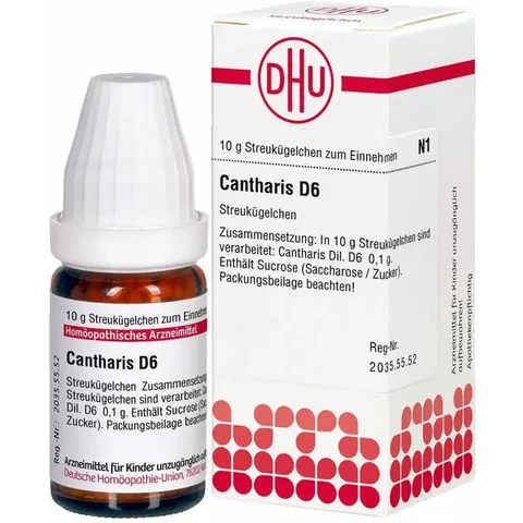 DHU Cantharis D6 Globuli – Bild 1