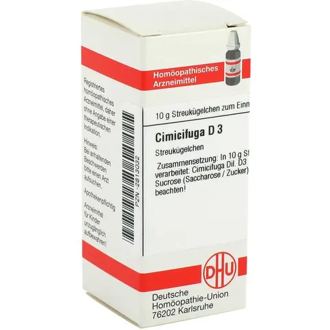 DHU Cimicifuga D3 Globuli – Bild 1