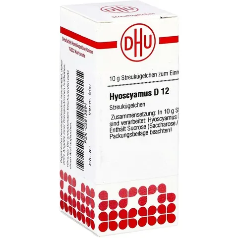 DHU Hyoscyamus D12 Globuli – Bild 1