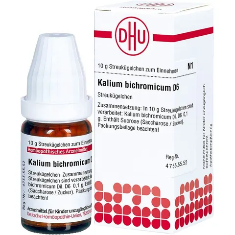 DHU Kalium Bichromicum D6 Globuli – Bild 1
