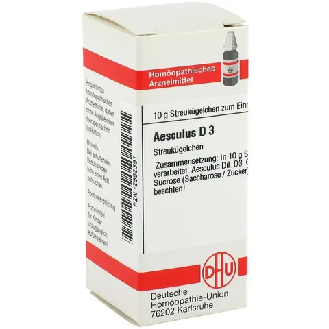 DHU Aesculus D3 Globuli – Bild 1
