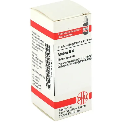 DHU Ambra D4 Globuli – Bild 1