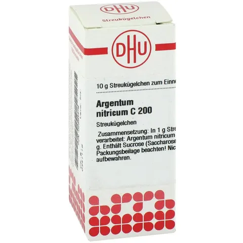 DHU Argentum Nitricum C200 Globuli – Bild 1