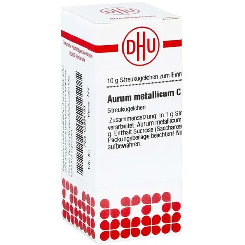 DHU Aurum Metallicum C200 Globuli – Bild 1