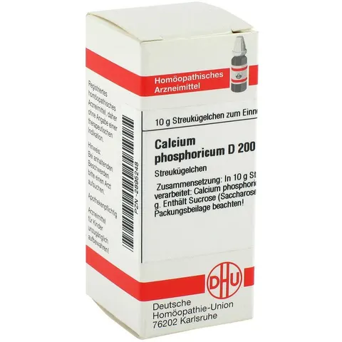 DHU Calcium Phosphoricum D200 Globuli – Bild 1