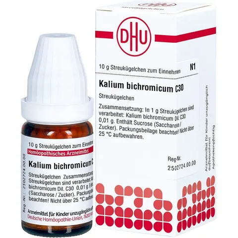 DHU Kalium Bichromicum C30 Globuli – Bild 1