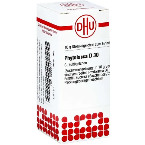 DHU Phytolacca D30 Globuli – Bild 1