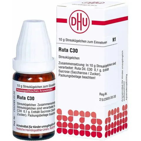 DHU Ruta C30 Globuli – Bild 1