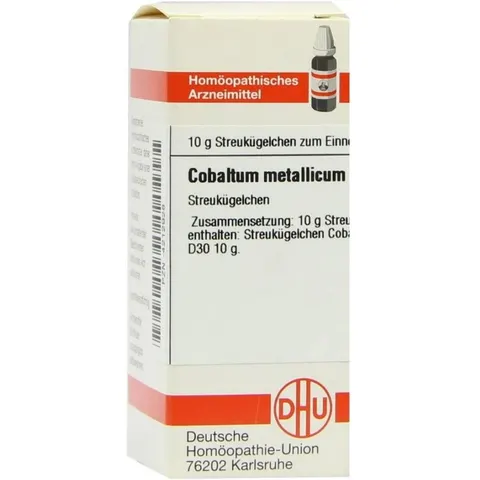 DHU Cobaltum Metallicum D30 Globuli – Bild 1