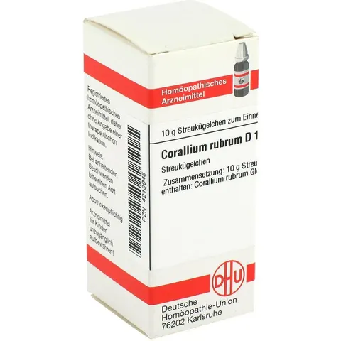 DHU Corallium Rubrum D12 Globuli – Bild 1