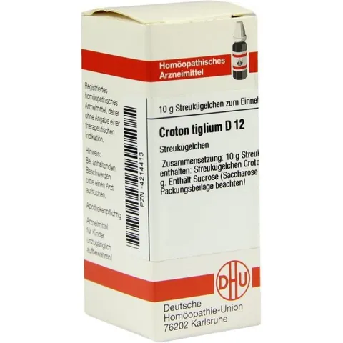 DHU Croton Tiglium D12 Globuli – Bild 1