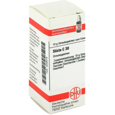 DHU Sticta C30 Globuli – Bild 1