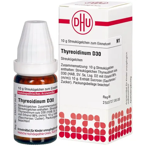 DHU Thyreoidinum D30 Globuli – Bild 1