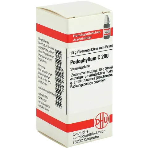 DHU Podophyllum C200 Globuli – Bild 1