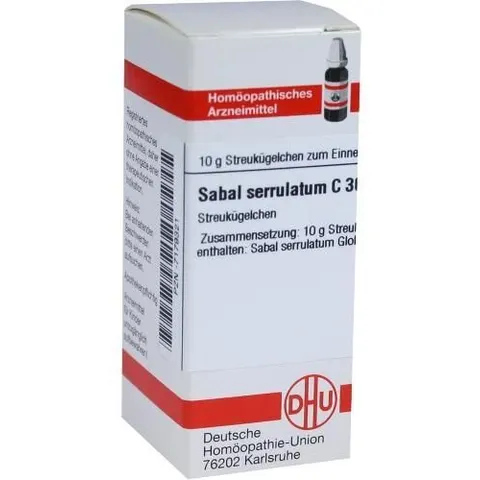 DHU Sabal Serrul. C30 Globuli – Bild 1