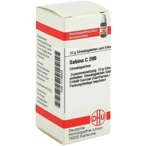 DHU Sabina C200 Globuli – Bild 1
