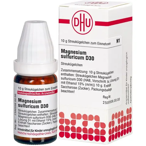 DHU Magnesium Sulfuricum D30 Globuli – Bild 1