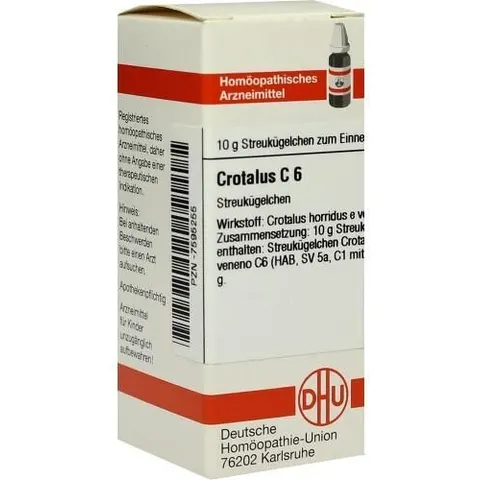 DHU Crotalus C6 Globuli – Bild 1