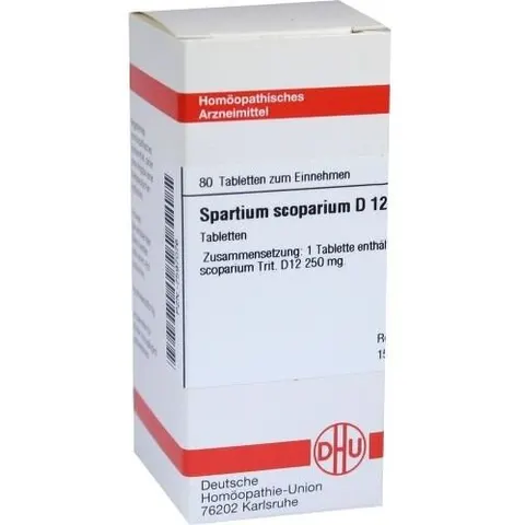 DHU Spartium Scoparium D12 Tabletten – Bild 1