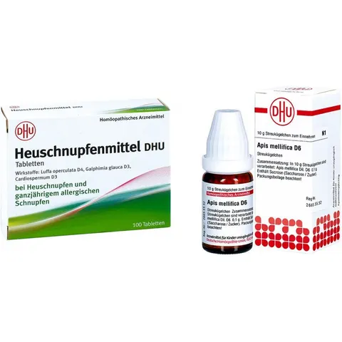 Heuschnupfenmittel DHU - Apis Mellifica D6 Globuli – Bild 1