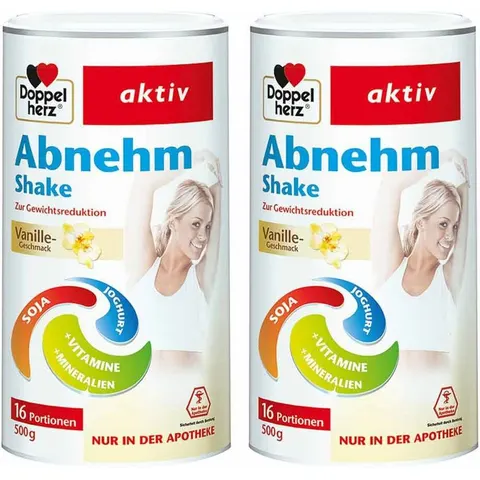 Doppelherz Abnehm Shake Vanille 2er Paket – Bild 1