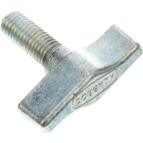 Doughty M10 Hand Screw SI M10x25 argento – immagine 1