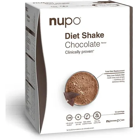 Nupo Diet Shake - Chocolate 12 Portionen – Bild 1