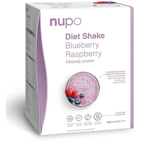 Nupo Diet Shake - Blueberry Raspberry 12 Portionen – Bild 1