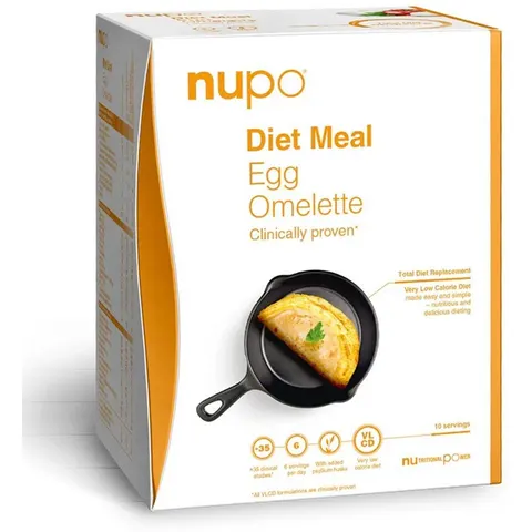 Nupo Diet Meal - Egg Omelet 10 Portionen – Bild 1