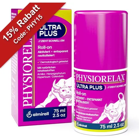 Physiorelax Ultra Plus Roll-on Lotion – Bild 1