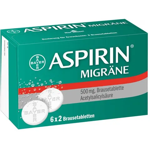Aspirin Migräne Brausetabletten – Bild 1
